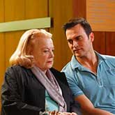 Gena Rowlands and Cheyenne Jackson